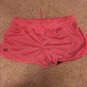 GTM mesh pink shorts